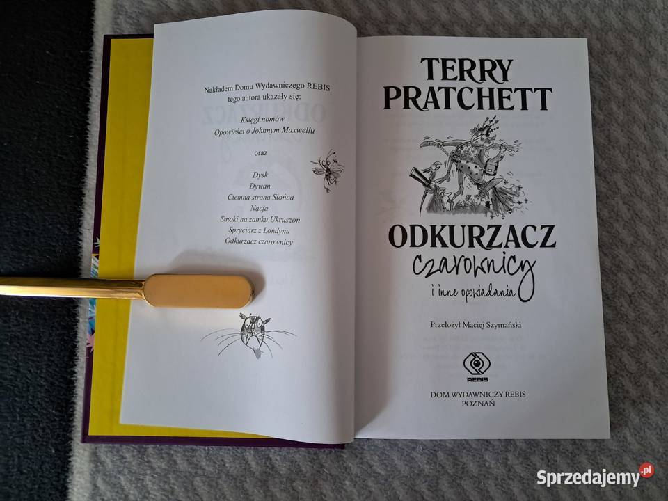 Książka Odkurzacz czarownicy T Pratchett do fantasy Kraków