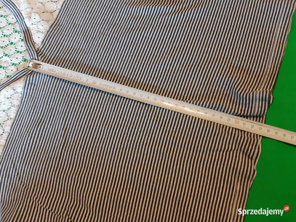 Letnia krótka bawełniana marynarska bluzka Warszawa