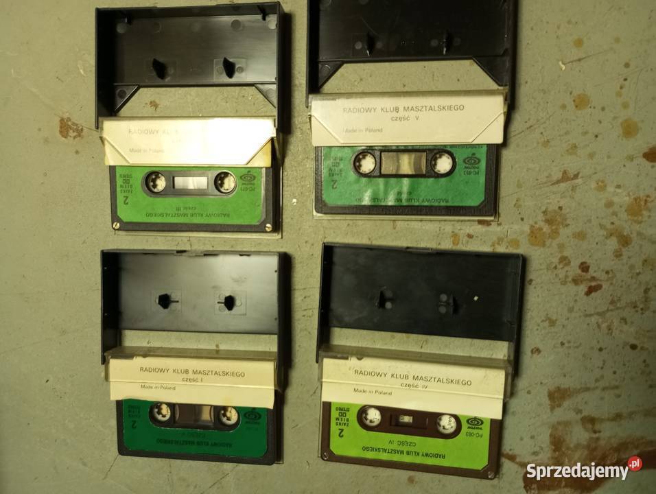 Sprzedam 4 kasety magnetofonowe Masztalskim prl Częstochowa