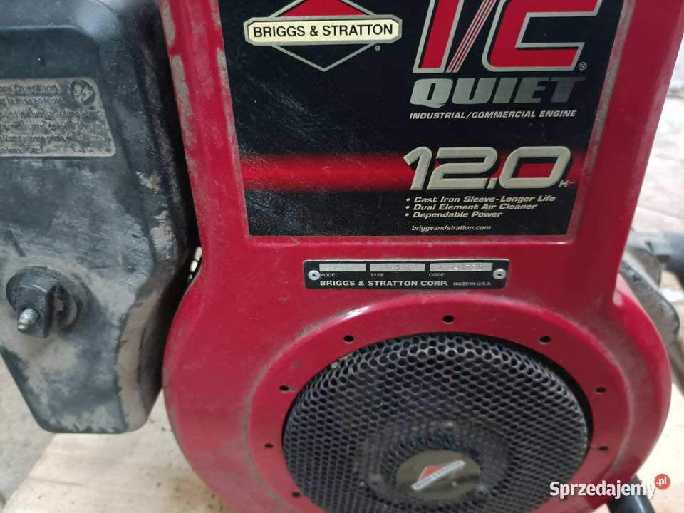 SILNIK BRIGGS 12HP NA CZĘŚCI Traktorki