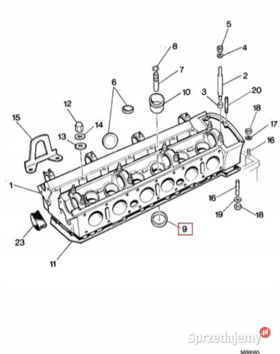 PIERŚCIEŃ ZAWORU JAGUAR 34 38 42 C29122
