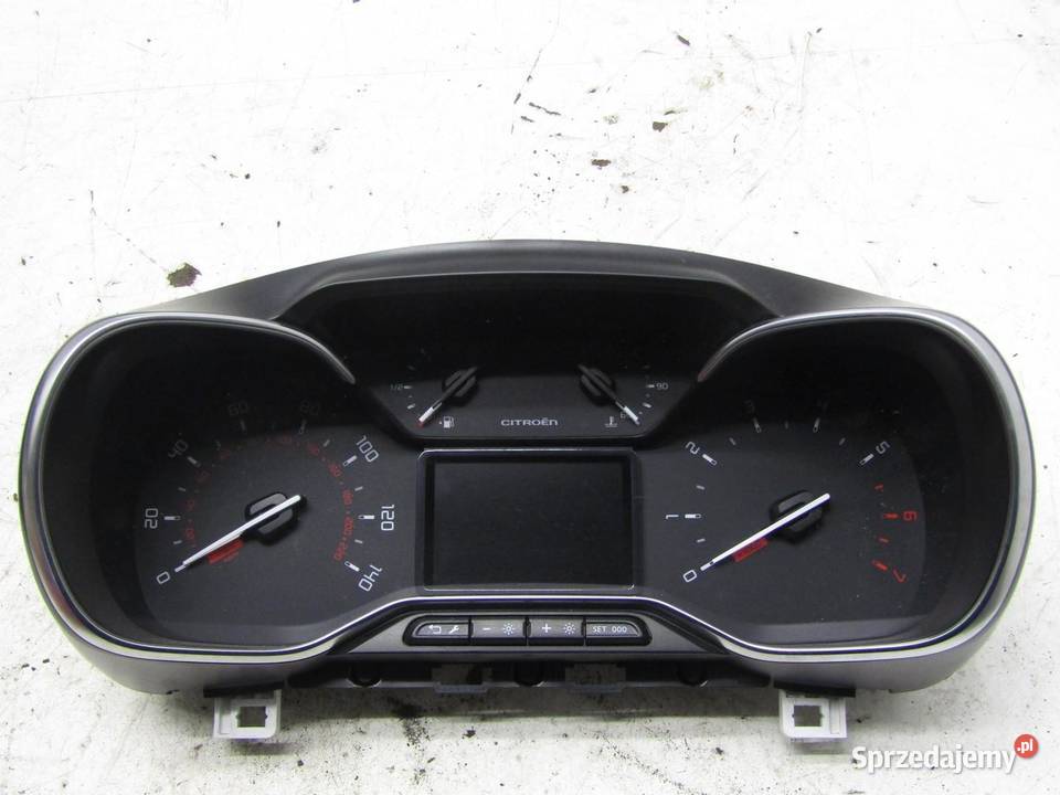 LICZNIK ZEGARY 12 VTI CITROEN C3 III 9813361780 Liczniki i zegary