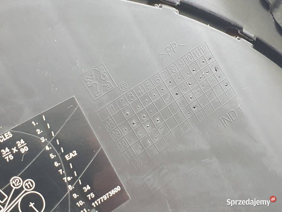 SIEDZENIE FOTEL PEUGEOT VIVACITY