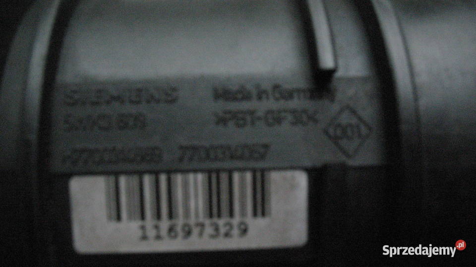 przepływomierz renault scenik megane laguna clio Przepływomierze