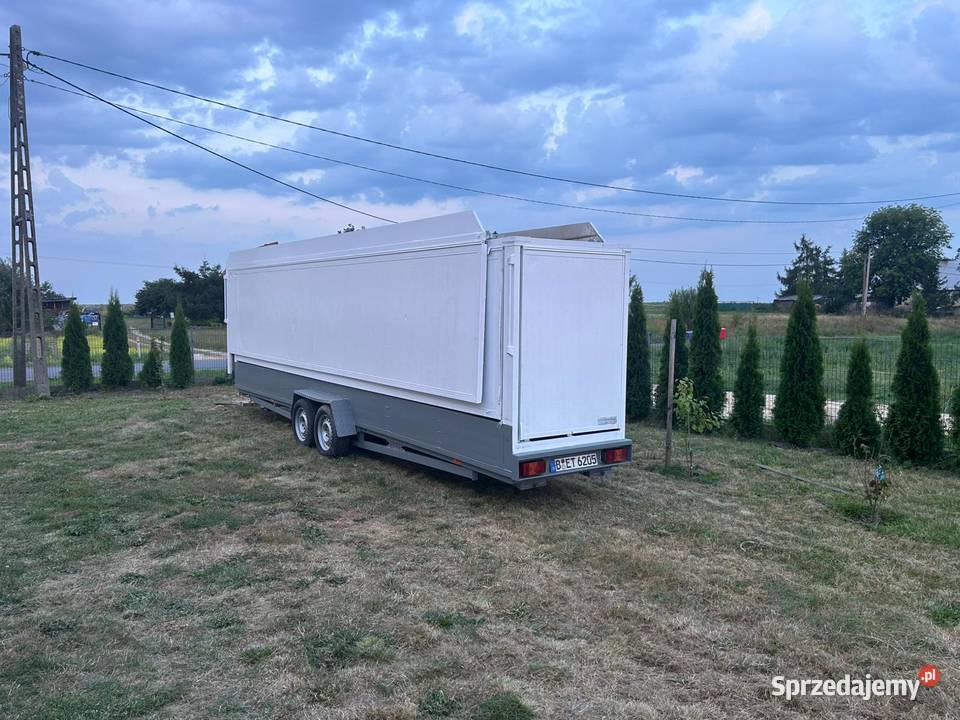 Sprzedam przyczepę gastronomiczną handlową lubuskie Gorzów Wielkopolski sprzedam