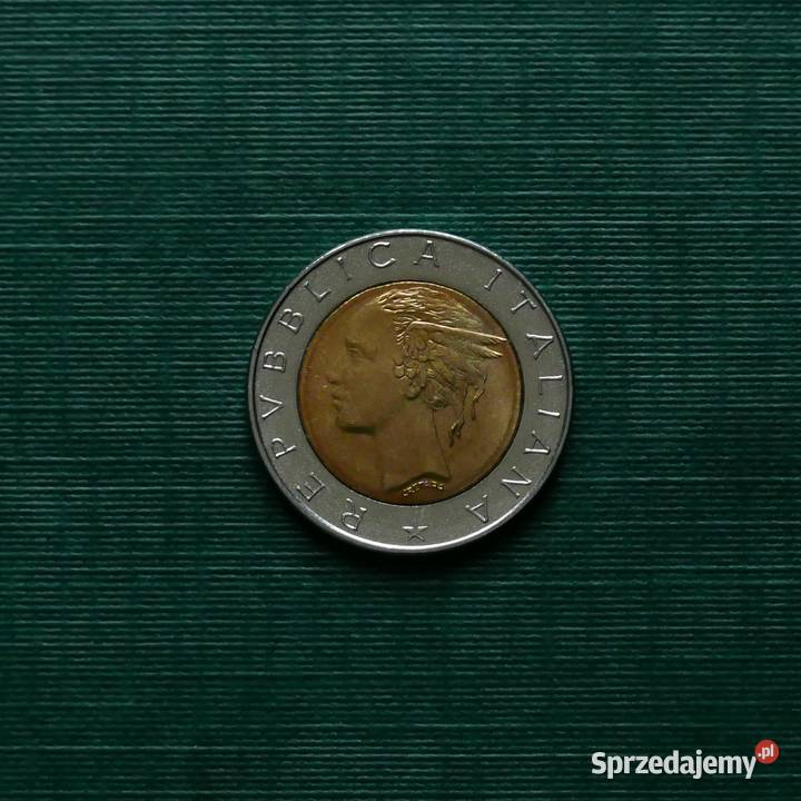 WŁOCHY 500 lirów 1982r Numizmatyka Gliwice sprzedam