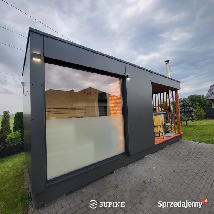 Sauna ogrodowa Sofia 620 x 250 Sauny Bielsko-Biała
