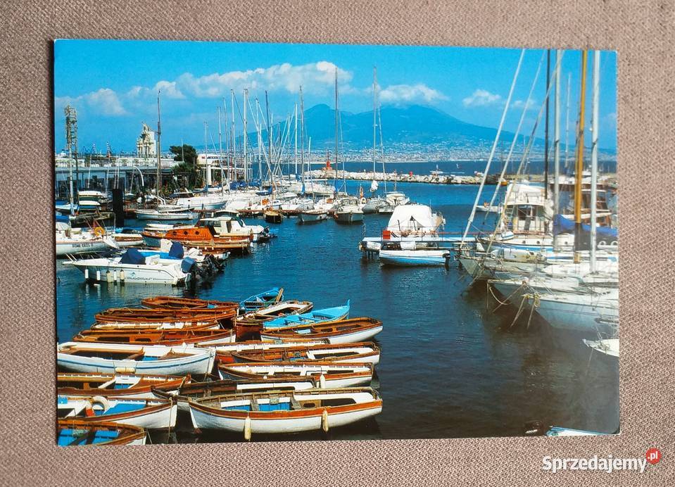 NEAPOL WIDOK NA PORT I WEZUWIUSZ Piszczac