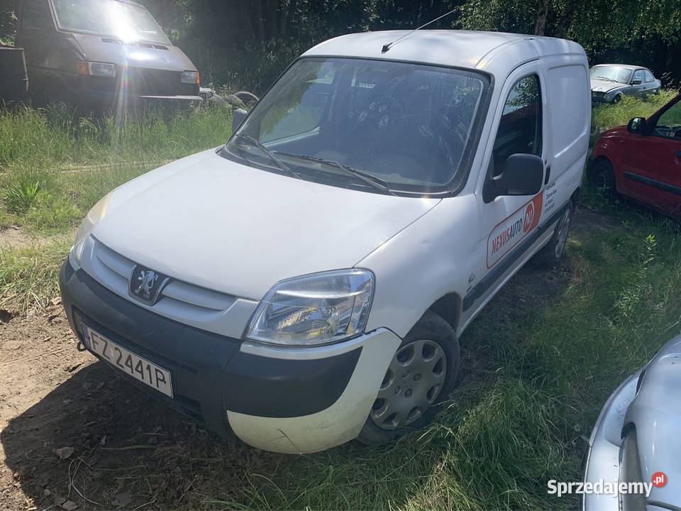 Peugeot partner 19 td Rok produkcji 2004 lubuskie Zielona Góra