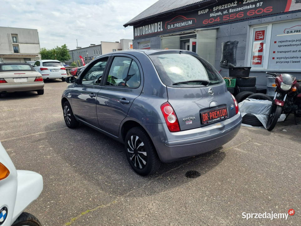 Nissan Micra 12 Benzyna 80 Klimatyzacja Tempomat immobilizer Słupsk