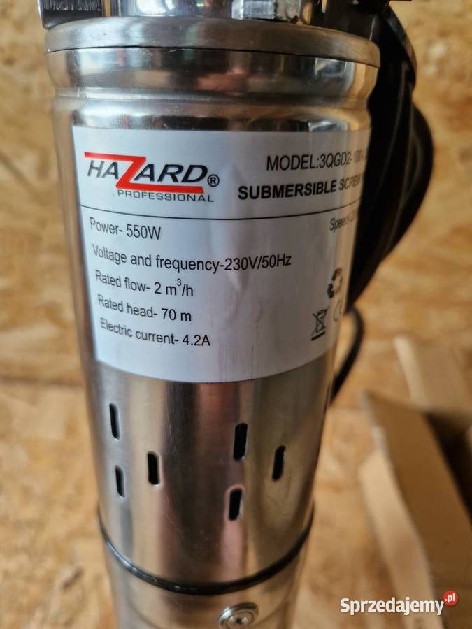 Pompa głębinowa Hazard 055 kW 76 mm średnica wielkopolskie
