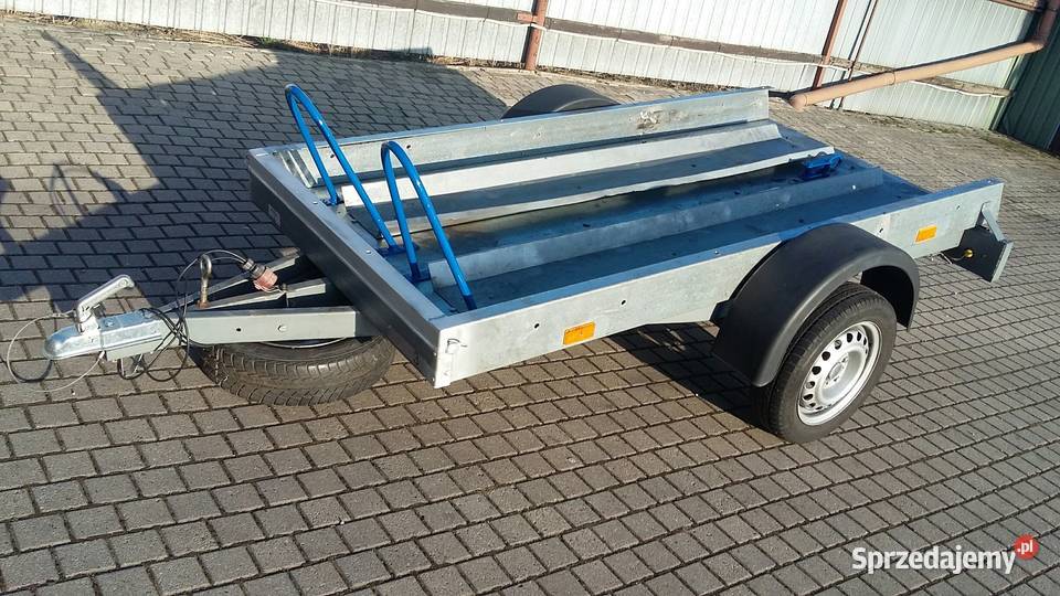 Sprzedam przyczepkę na dwa motory fabrycznie Książenice