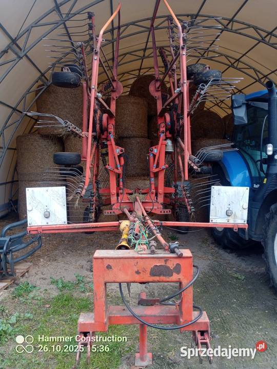 Zgrabiarka Kuhn 7301 Zgrabiarki i przetrząsacze wielkopolskie