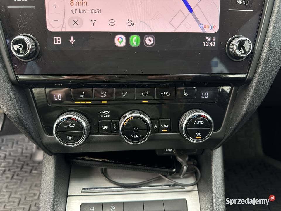 koda Octavia 16TDI SalonPL IWŁ FVAT23 bluetooth Warszawa