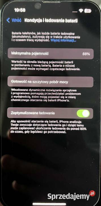 iPhone 13 128GB Midnight Stan Zestaw 2 Etui śląskie Bielsko-Biała