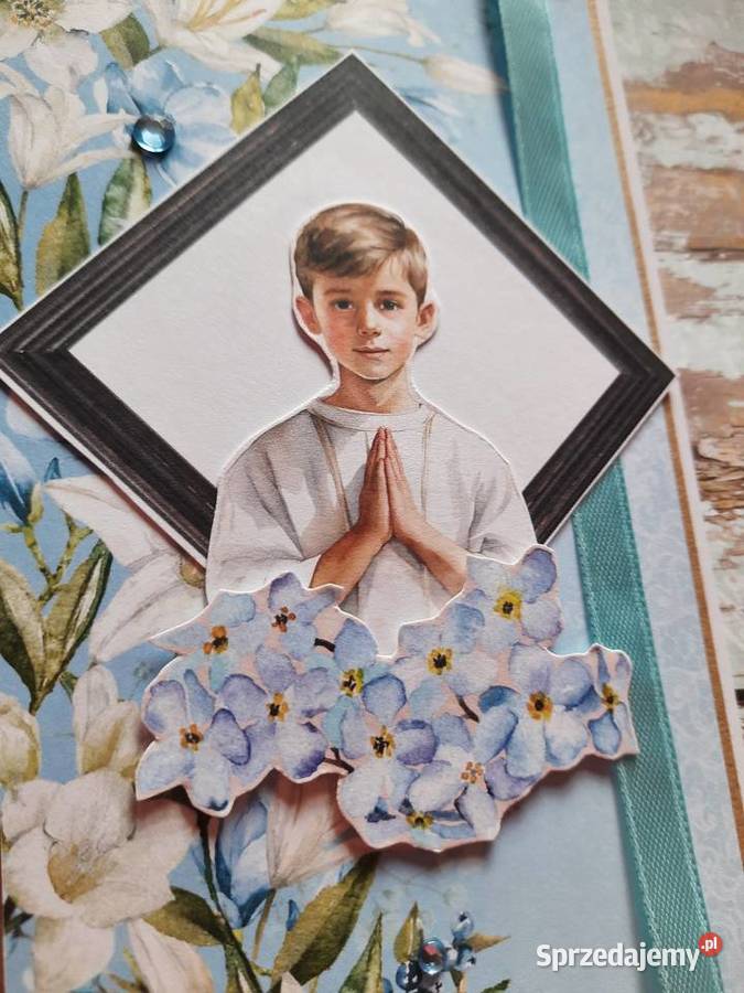 Kartka na komunie personalizowana Dęblin