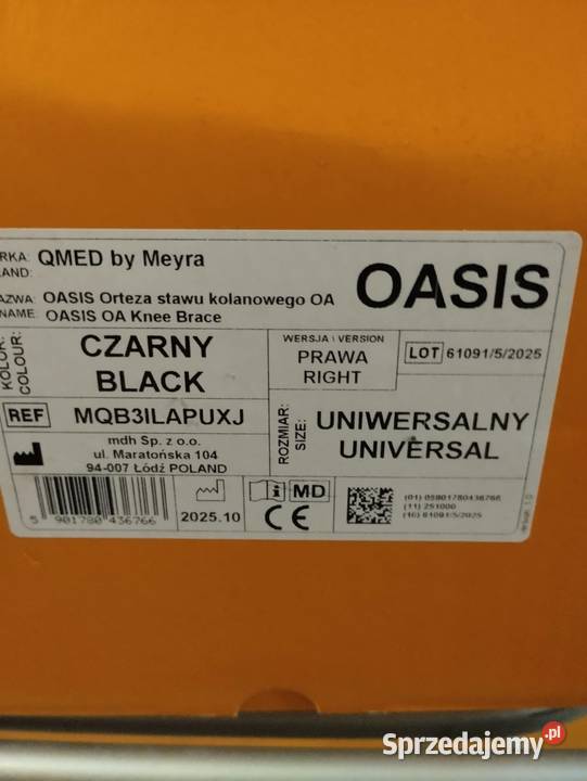 Orteza stawu kolanowego nowa Zdrowie