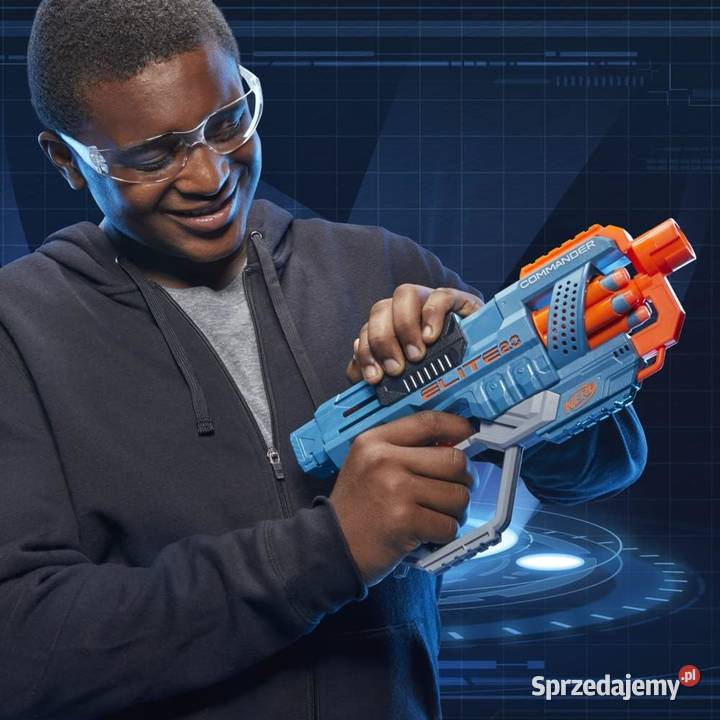 Pistolet NERF Elite 20 Commander RD6 sprzedam