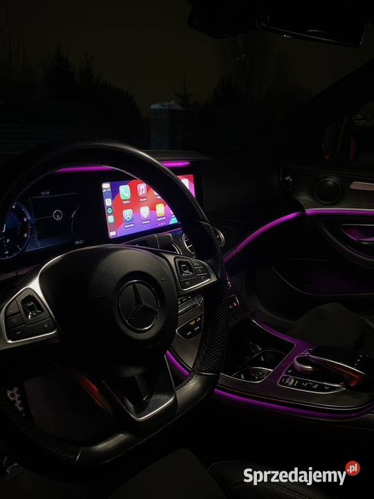 Mercedes E220d 4Matic pakiet AMG łopatki zmiany biegów podkarpackie Rzeszów sprzedam