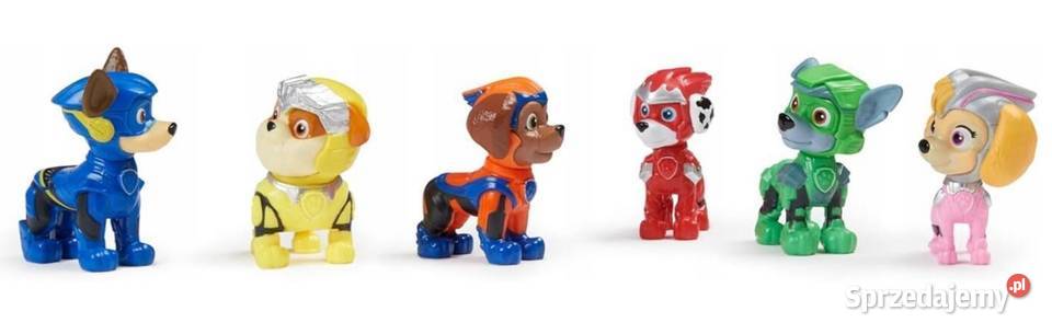 PSI PATROL MIGHTY MOVIE FILM ZESTAW 6 FIGUREK wielkopolskie Poznań sprzedam