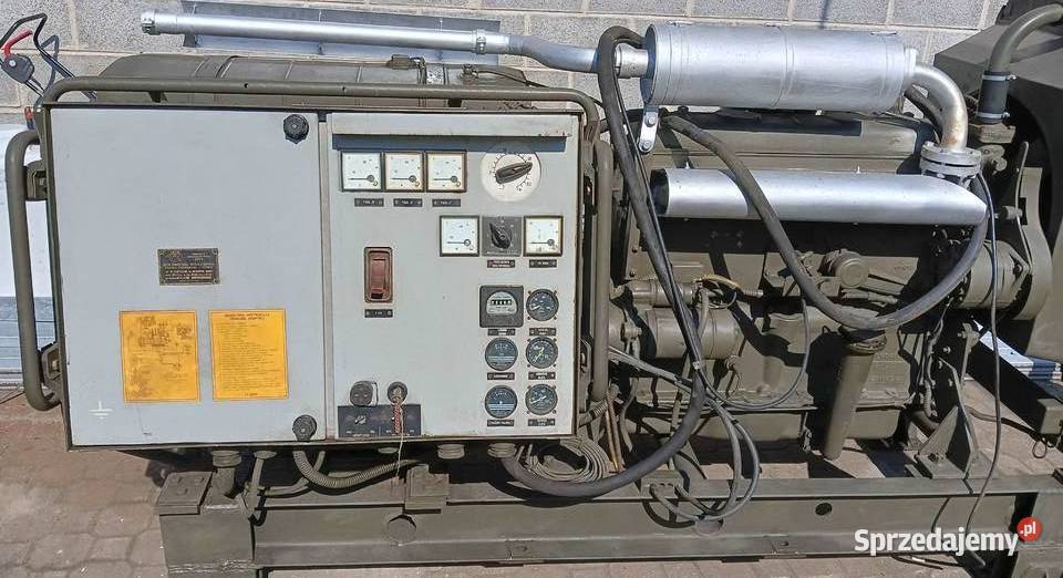 Wojskowy agregat prądotwórczy 55kVA PAD-36 34ah