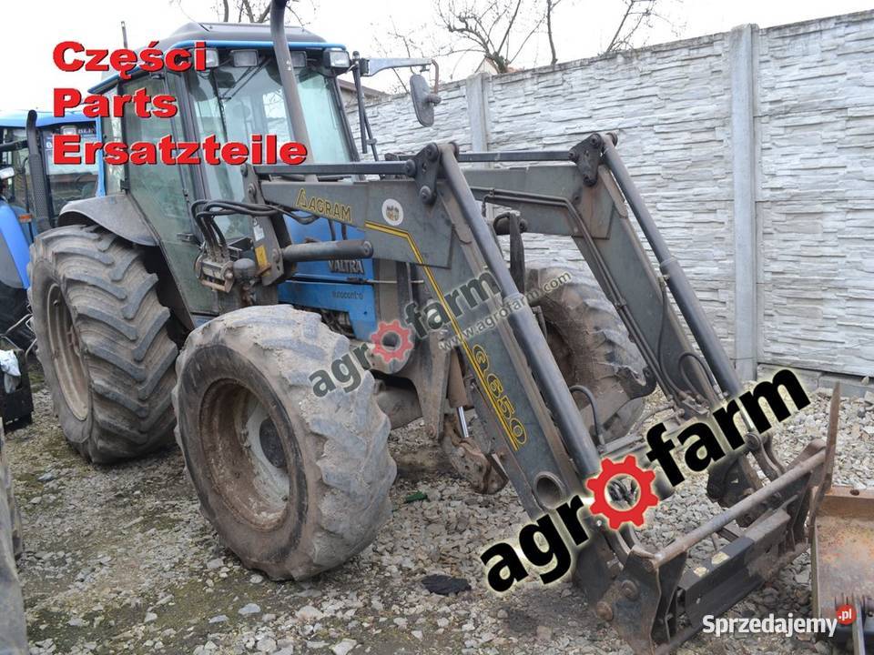 Valtra A95 części skrzynia biegów most przedni Byków