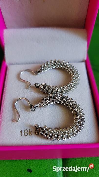 Srebrne kolczyki 925 Warszawa