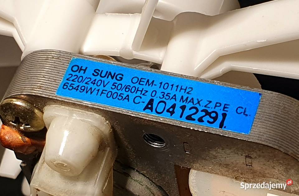 Wentylator silnik kuchenka mikrofalowa Panasonic Bydgoszcz sprzedam