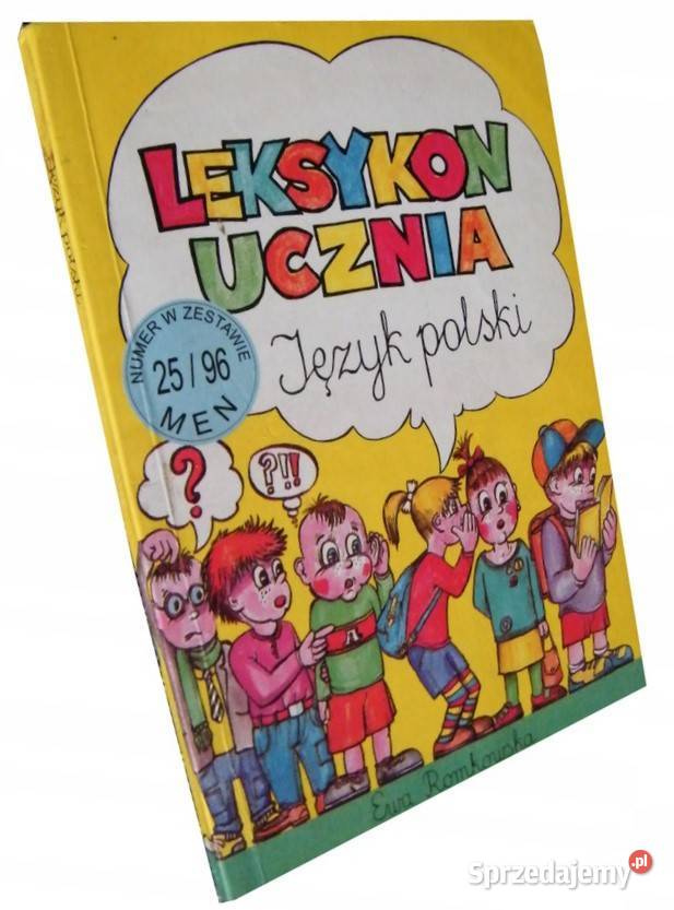 Ewa Romkowska Leksykon ucznia język polski