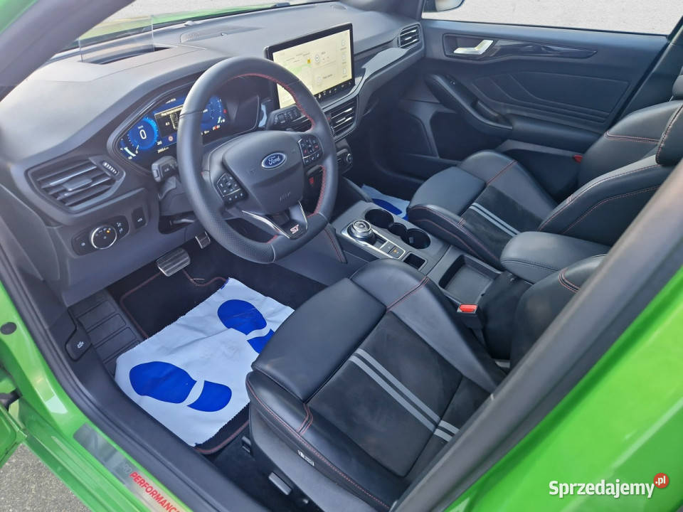 Ford Focus 23 EcoBoost ST X Z Polskiego Salonu zielony Warszawa