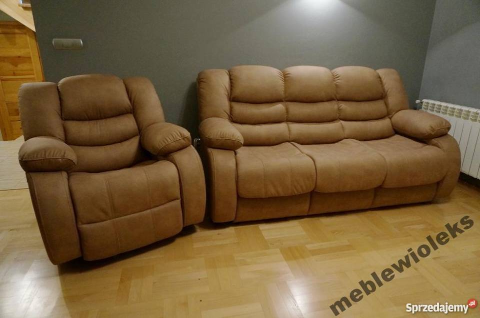 SOFA RELAX BORYS WYPOCZYNEK NOWOCZESNY PRODUCENT Komplety wypoczynkowe Dąbrówki sprzedam