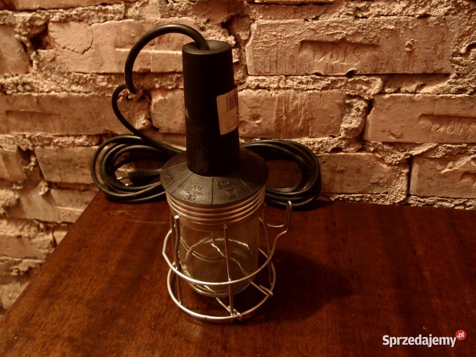Lampa przenośna warsztatowa kanałowa 230V E27 łódzkie Łódź sprzedam