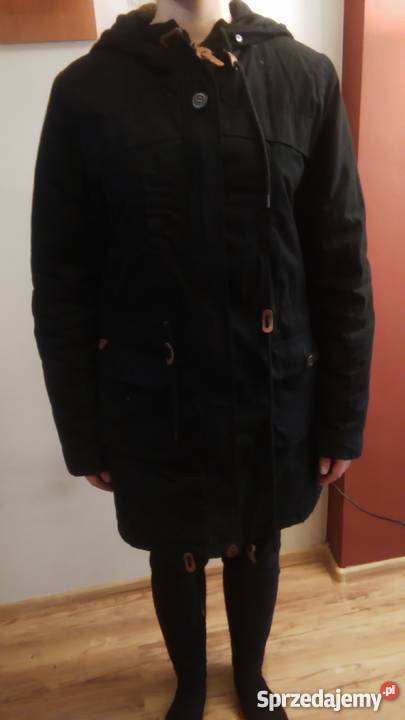 Kurtka czarna styl parka House Kurtki i płaszcze Kraków
