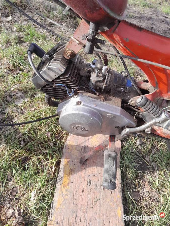 Romet komar 2352w czerwony z prywatnej kolekcji Świerzawa sprzedam