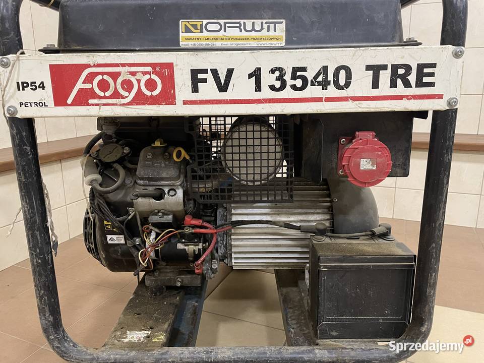 Agregat prądotwórczy trójfazowy FV 13540 TRE Tychy
