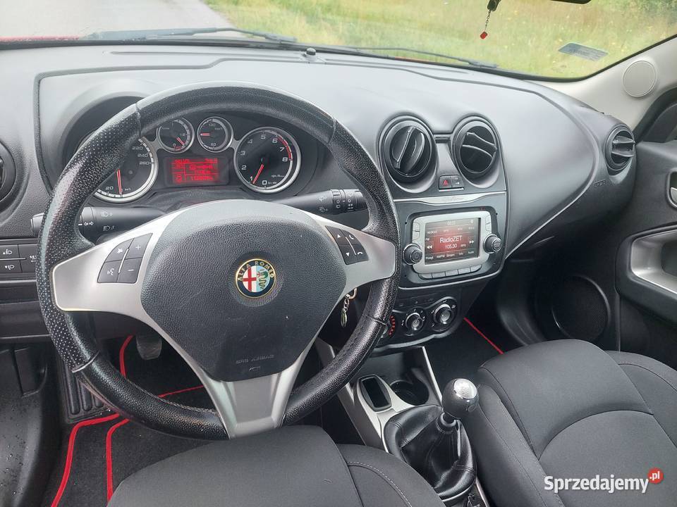 Alfa Romeo Mito 2014 LPG BRC mały przebieg 78KM świętokrzyskie Wólka Pokłonna