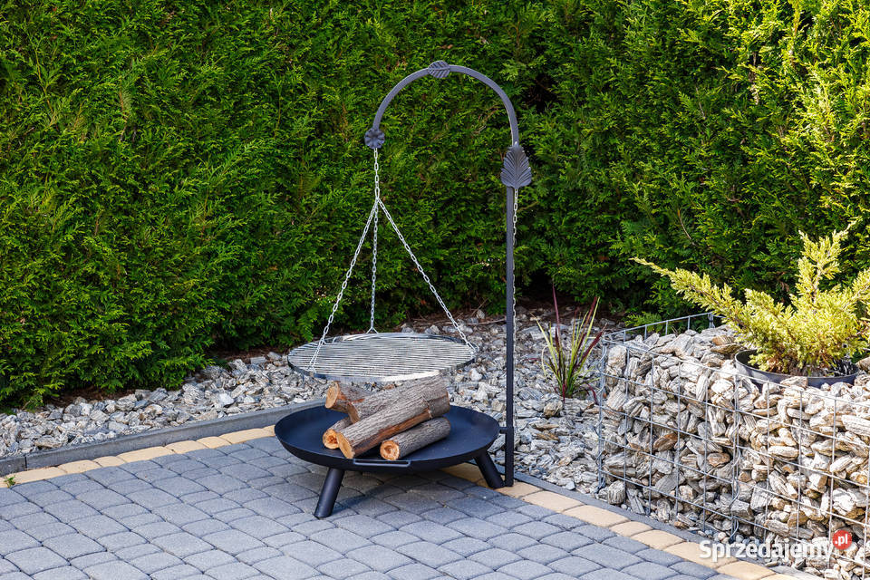 Zestaw 3w1 PALENISKO TRÓJNÓG GRILL ogniskowy