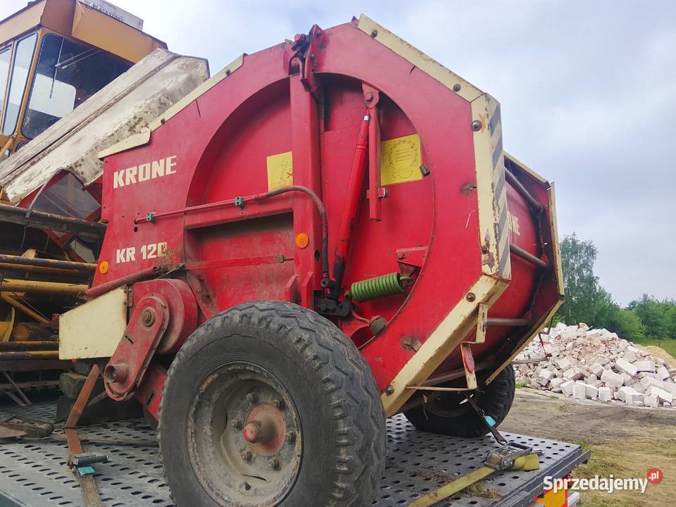 Prasa rolująca Krone KR 120 w oryginale Skaryszew sprzedam