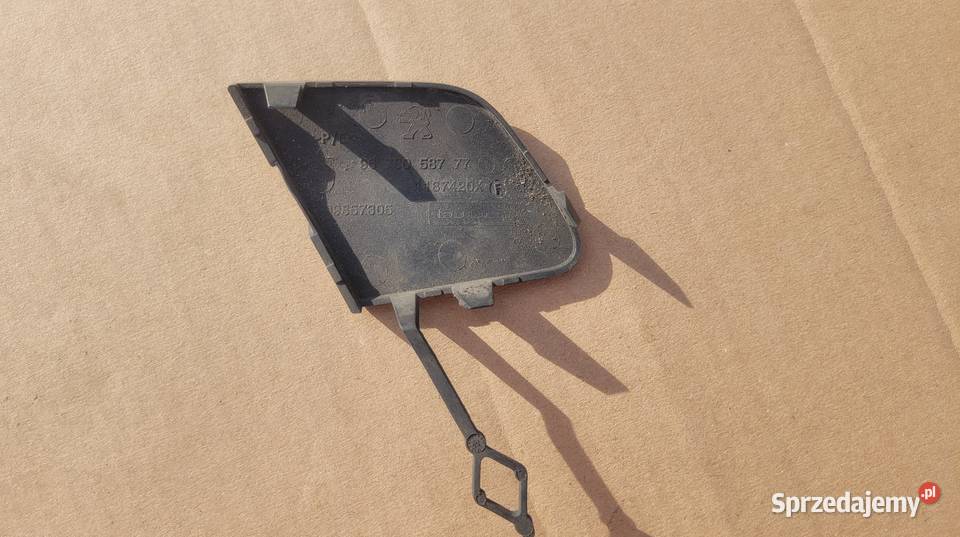 PEUGEOT 2008 I 1316 ZAŚLEPKA HAKA ZDERZAKA PRZÓD śląskie Ruda Śląska