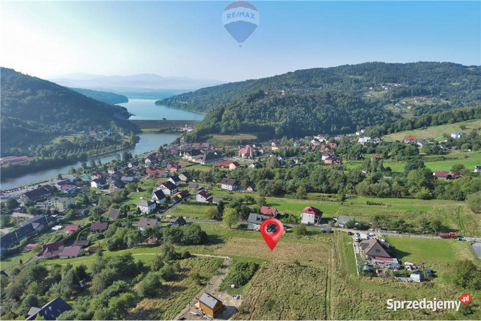 Wspaniała działka z widokiem na Zaporę w Tresnej 0m Czernichów