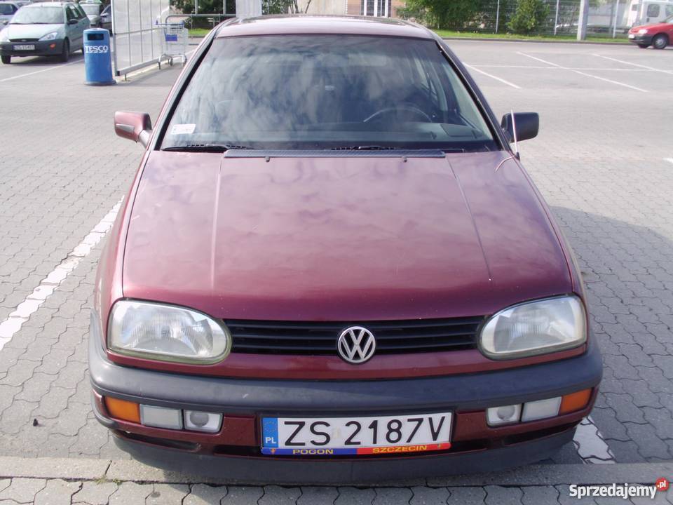 Volkswagen Golf 3 III Gl 18 90 LPG Gaz Przegląd 90KM zachodniopomorskie Szczecin