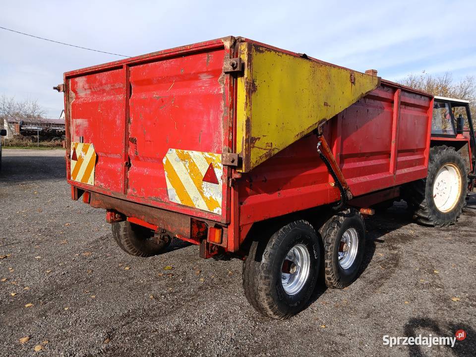 Przyczepa wywrotka 10 ton tandem lubelskie