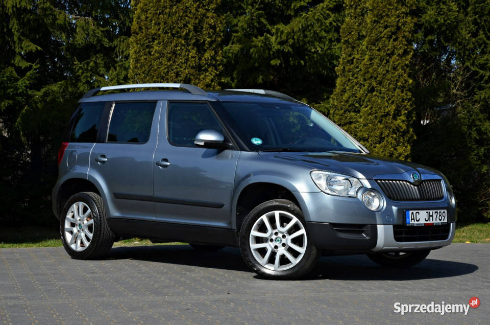 koda Yeti 20 TDI 140 4x4 Super Stan I 2009 Ostrów Mazowiecka