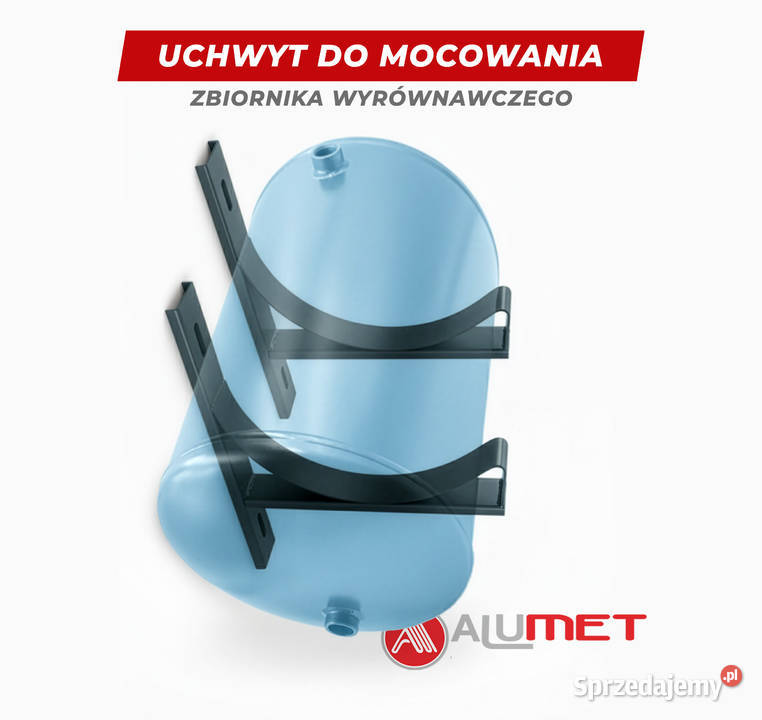 Metalowe mocowanie do zbiornika wyrównawczego Suwałki