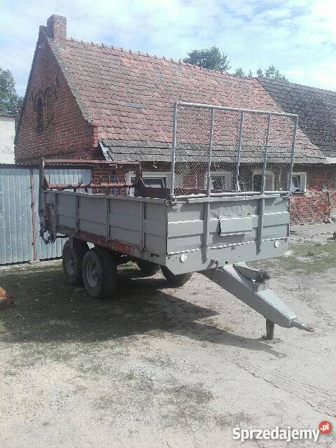 Rozrzutnik obornika tandem 6 ton wielkopolskie Kępno
