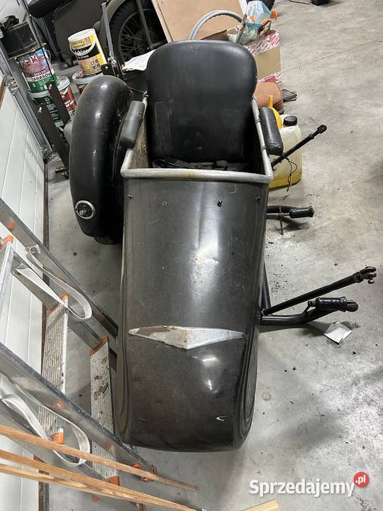 Motocykl Junak M10 oryginał z koszem nieuszkodzony Junak