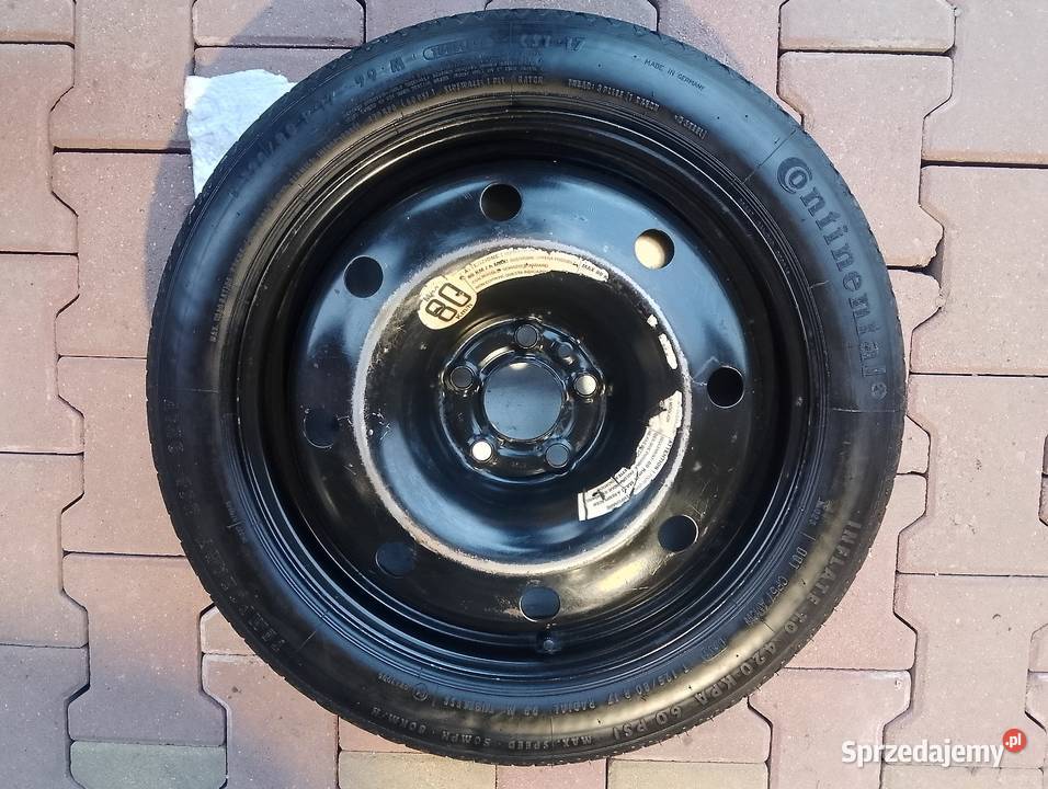 Koło dojazdowe 17 5x110 ET 25 otwór 651mmAlfa łódzkie Piotrków Trybunalski