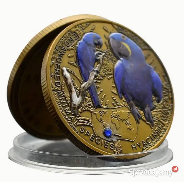 Kolekcjonerskie zestawy zwierząt z różnych stron Numizmatyka