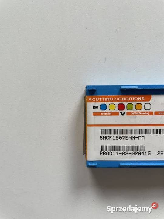 Płytki KORLOY SNCF1507ENNMM PC3525 Czarnożyły