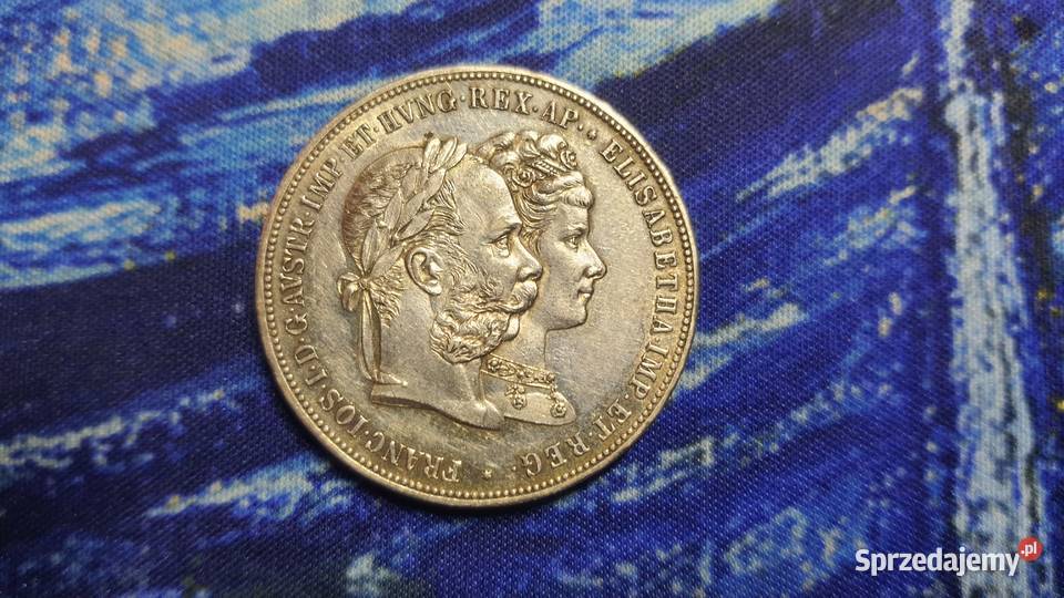 AUSTRIA FRJÓZEF2 FLORENY 1879 SREBRNE WESELE Warszawa